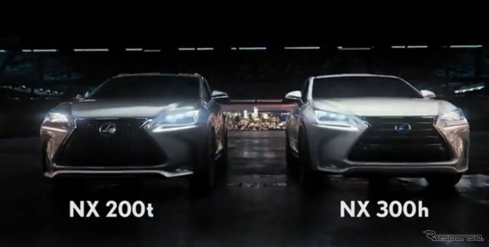 レクサスNXのNX200tとNX300h