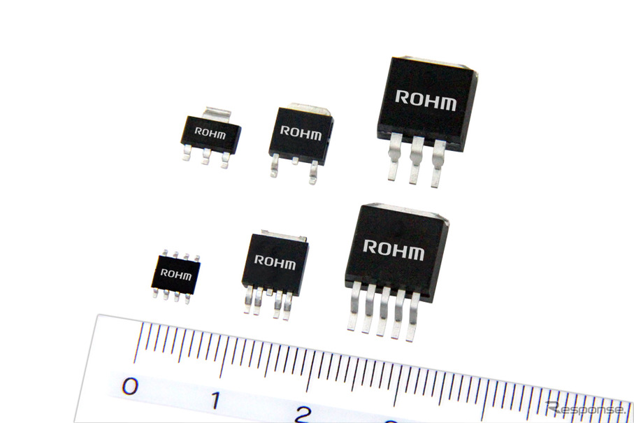 ローム、車載向け新LDOシリーズを16機種開発