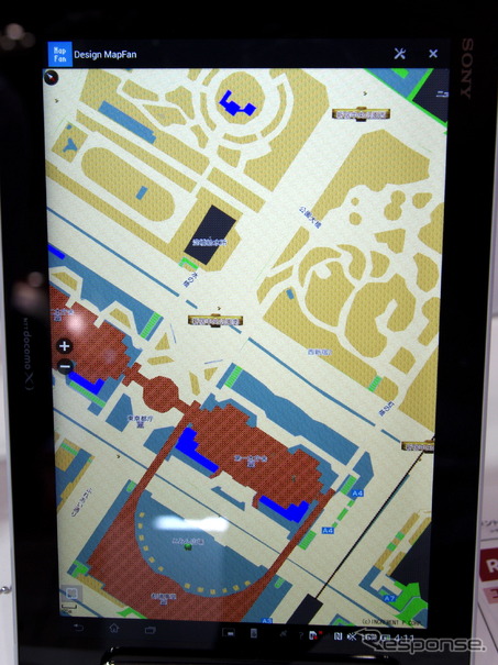 MapFan SmartDKでRPG風の地図を表現