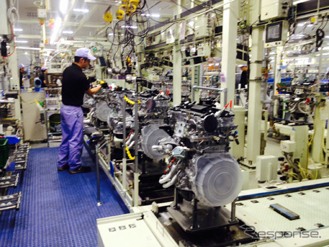 レクサスNXのターボエンジンを生産するトヨタ自動車九州 苅田工場