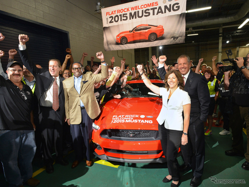 米国で生産が開始された新型 フォード マスタング