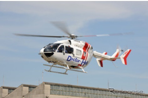 川崎重工、セントラルヘリコプターサービスにドクターヘリを納入