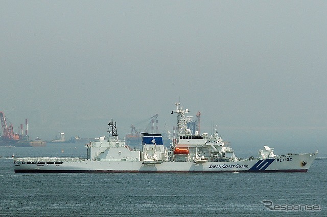海上保安庁の巡視船「あきつしま（PLH-32）」（イメージ）
