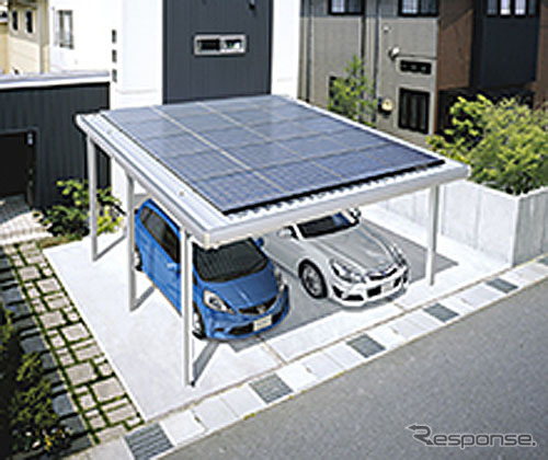 太陽光発電システム搭載カーポート