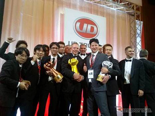UDトラックス現場チャレンジ2014・表彰式