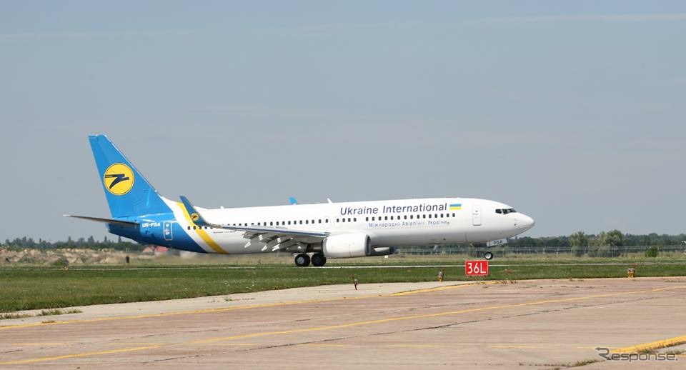 ウクライナ国際航空の旅客機（1）