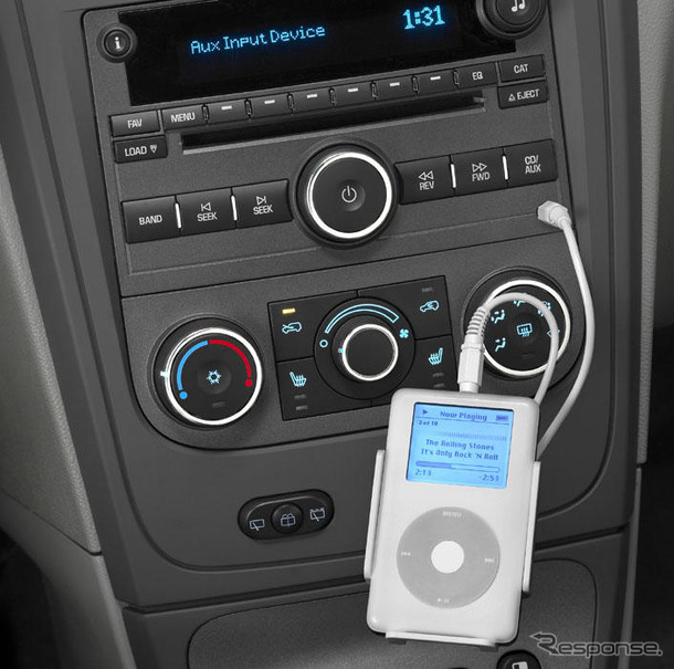 GMも全車種で iPod 対応へ---2007年