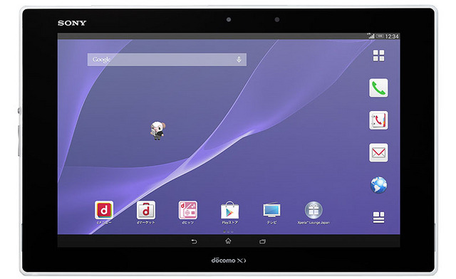 Android 5.1にバージョンアップされる10型「Xperia Z2 Tablet」