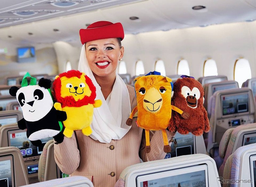 テーマは世界の動物…エミレーツ航空が子ども向けの新しいおもちゃを導入（1）