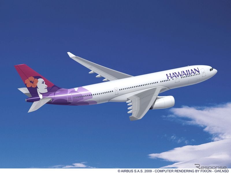 ハワイアン航空のエアバスA330-200