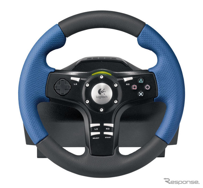 ロジクール、PS3対応ステアリングコントローラ「GT FORCER RX」を発売