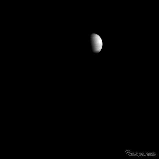 金星探査機「あかつき」に搭載された赤外線カメラIR2のファーストライト画像