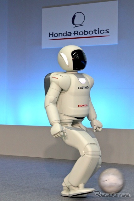 【ホンダ ASIMO 新型発表】MotoGPマシンにも技術投入