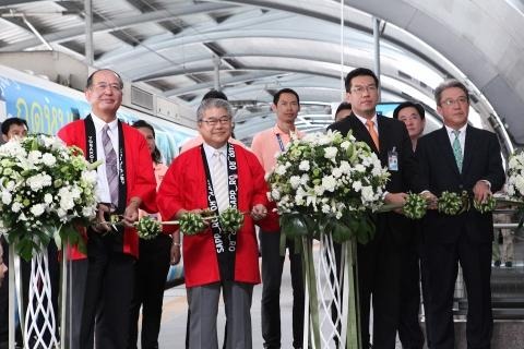 バンコクの高架電車に初音ミク　札幌市が観光プロモーション