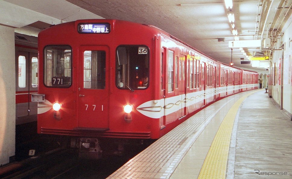アルゼンチンに渡った丸ノ内線の旧型電車が「里帰り」することになった。写真は丸ノ内線で運用されていた頃の旧型電車。