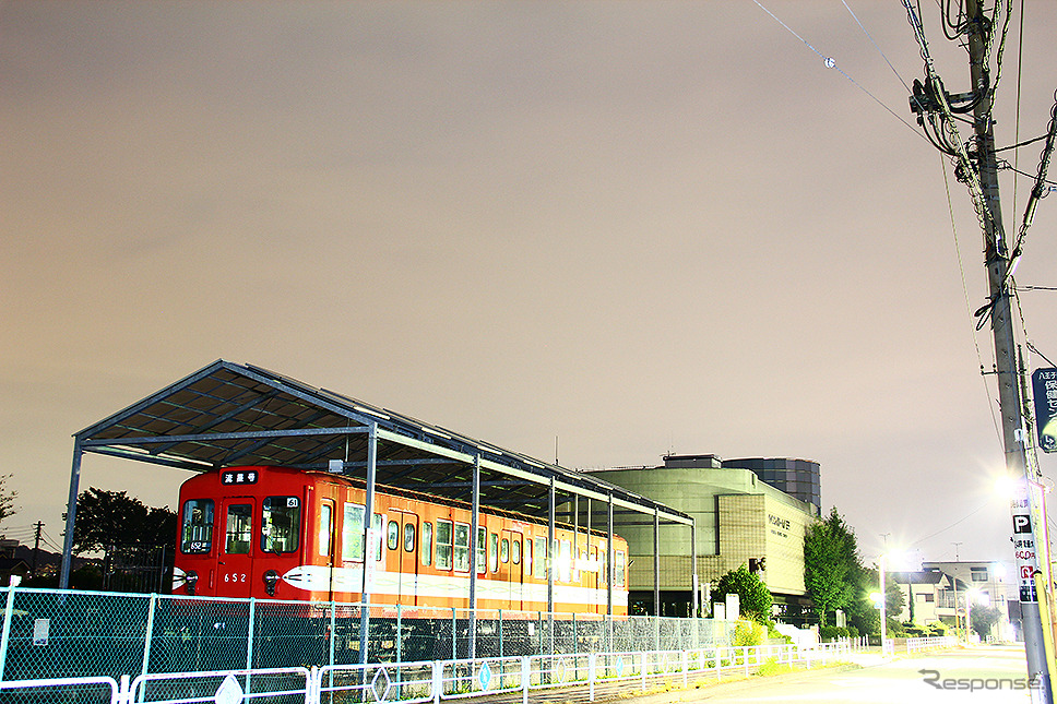 東京都八王子市大横町のコニカミノルタ サイエンスドーム（八王子市こども科学館）には、500形652がいる