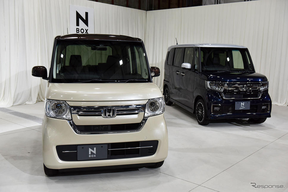 ホンダ N-BOX と N-BOX カスタム（改良新型）