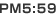 PM5:59
