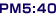 PM5:40