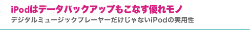 iPodϥǡХååפ⤳ʤͥΡǥ륵ɥץ졼䡼ʤiPodμ