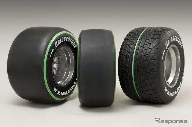 支援环保活动的国际汽联和普利司通,f1 比赛,所有的驱动程式