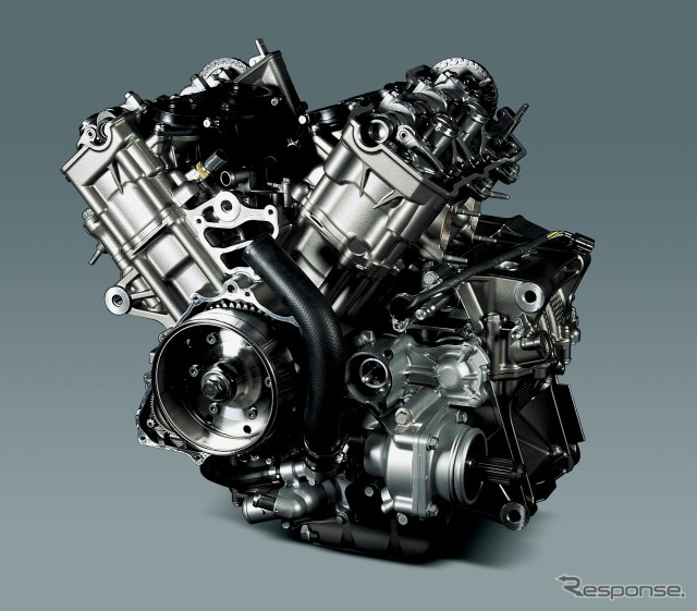 本田vfr1200f 左对齐和右对称对齐缸 76 ° 通过 v4 发动机 (出口规格