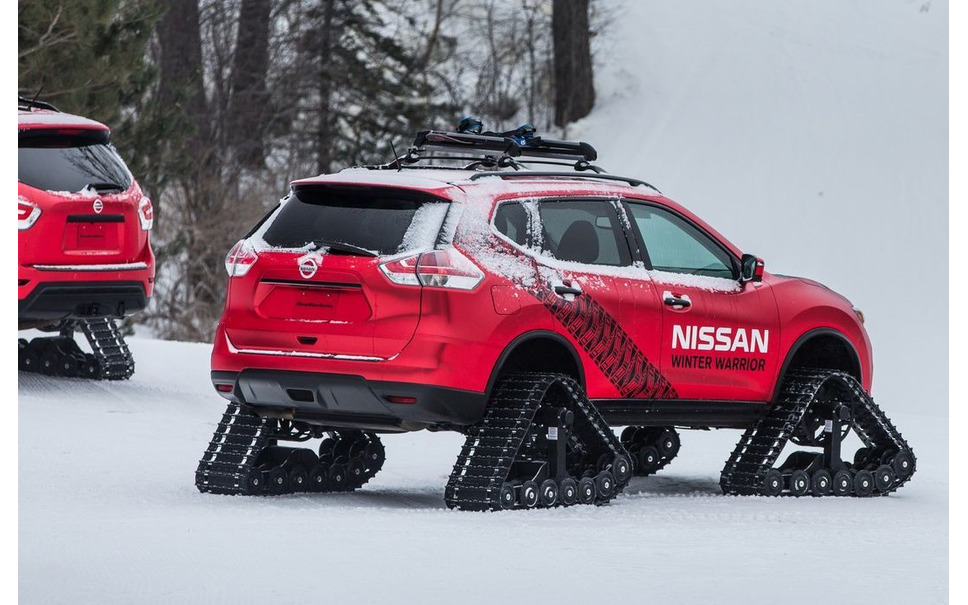 シカゴモーターショー16】日産SUV 3車種にキャタピラ装備の 