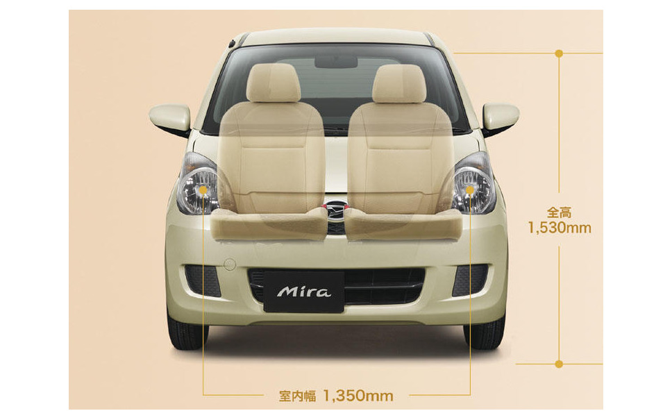 ダイハツ ミラ 新型発表 自分より背の高いクルマに乗りたくない 5枚目の写真 画像 レスポンス Response Jp