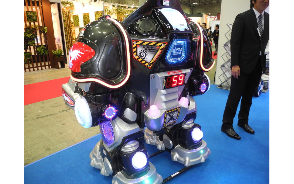 ジャパンショップ16 搭乗型ロボットゲーム初上陸 レンタル予約はgwまですでに一杯 3枚目の写真 画像 レスポンス Response Jp