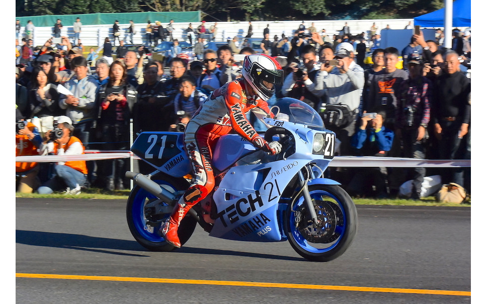 ヤマハの歴代バイクが袋井テストコースでファンを魅了 21枚目の写真 画像 レスポンス Response Jp