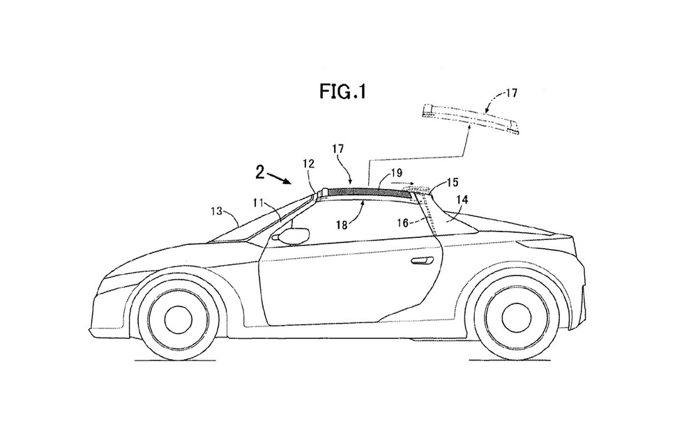 ホンダ S660 に電動開閉キャンバストップを準備か アクセスが特許申請 2枚目の写真 画像 レスポンス Response Jp