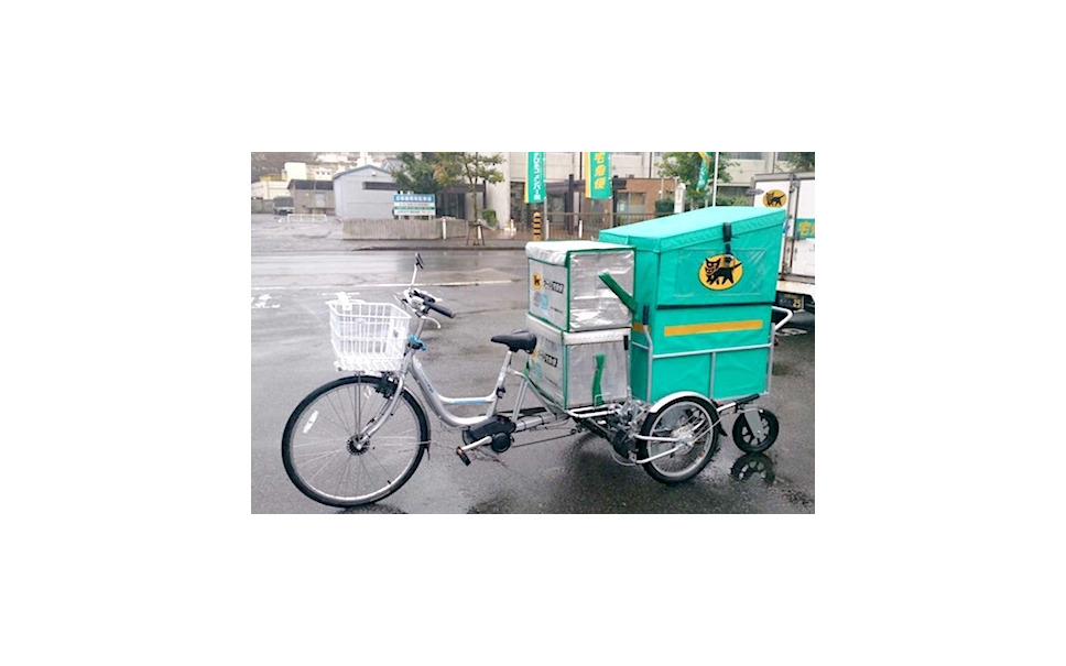 リヤカー付三輪電動アシスト自転車のアシスト力上限を引き上げ 1枚目の