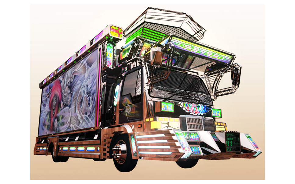 東京ゲームショウ07 Wii 全国デコトラ祭り に関口親分の芸術丸など 3枚目の写真 画像 レスポンス Response Jp