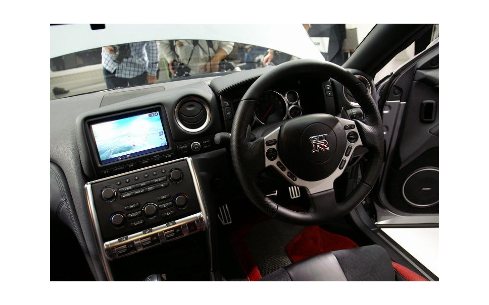 東京モーターショー07 日産 Gt R のナビはスピードリミッター解除機能付き 3枚目の写真 画像 レスポンス Response Jp