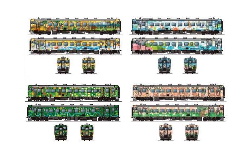 Jr北海道にイラスト車両 北海道の恵み キハ40形改装 3月登場 1枚目の写真 画像 レスポンス Response Jp Jr北海道にイラスト車両 北海道の恵み キハ40形改装 3月登場 1枚目の写真 画像 レスポンス Response Jp
