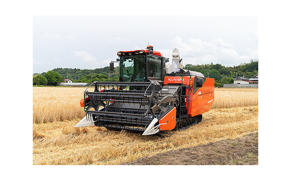 誤差 数cmで稲刈り クボタ Gps搭載の自動運転コンバイン発売へ 2枚目の写真 画像 レスポンス Response Jp