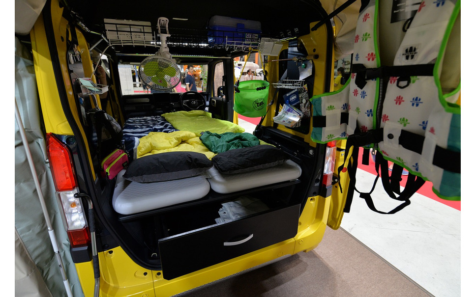 早くもホンダ N Van のキャンピングカーが登場 東京キャンピングカーショー18 5枚目の写真 画像 レスポンス Response Jp 早くもホンダ N Van のキャンピングカーが登場 東京キャンピングカーショー18 5枚目の写真 画像 レスポンス Response Jp