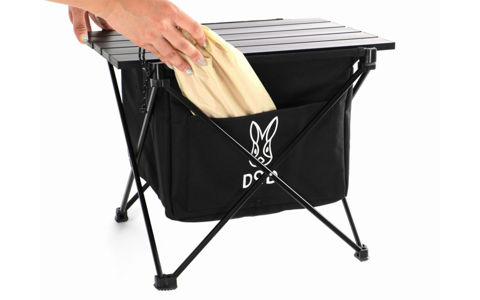 ソロキャンプに最適なテーブル機能付き折り畳み式ゴミ箱 Dodが発売 9枚目の写真 画像 レスポンス Response Jp