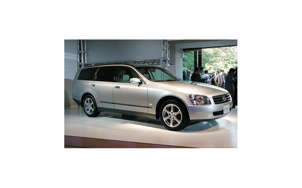 日産 ステージア 発表 スカイライン 兄弟ではないがデザイン開発は同じ 2枚目の写真 画像 レスポンス Response Jp