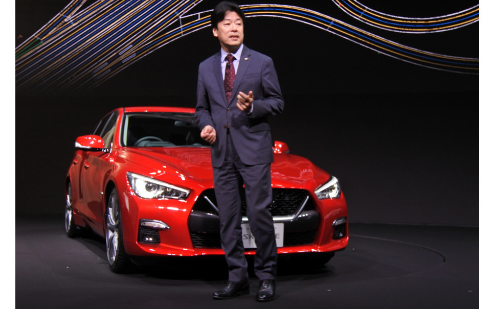 日産 スカイライン 新型 中畔副社長 歴代の志を受け継ぐモデルとして仕上がった 1枚目の写真 画像 レスポンス Response Jp