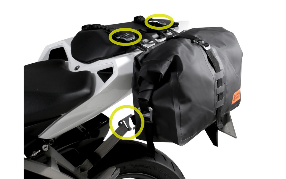 装着簡単 タンデム可能な 防水シングルサイドバッグ 発売 4枚目の写真 画像 レスポンス Response Jp