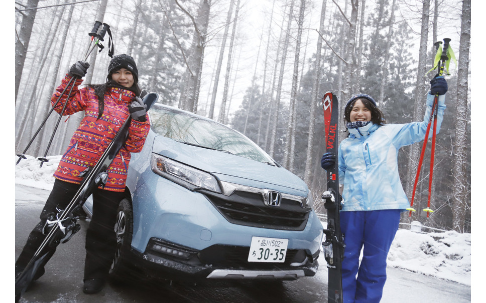 Honda フリード でウィンタースポーツへ 雪道 大荷物でも安心できるコンパクトミニバン 1枚目の写真 画像 レスポンス Response Jp Honda フリード でウィンタースポーツへ 雪道 大荷物でも安心できるコンパクトミニバン 1枚目の写真 画像 レスポンス Response Jp