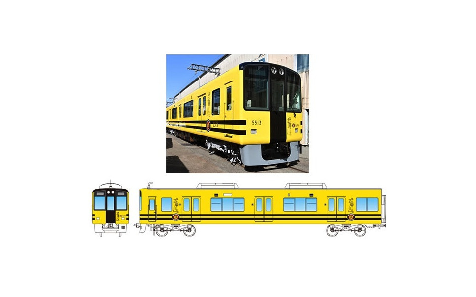 阪神電鉄に 野球 のラッピング電車 黄色い タイガース号 と緑の 甲子園号 1枚目の写真 画像 レスポンス Response Jp