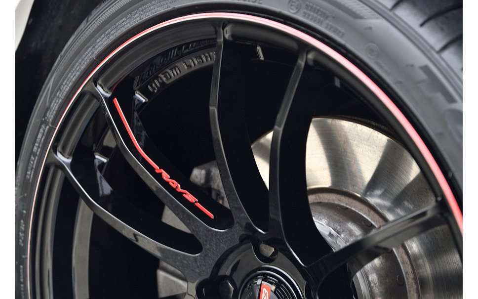 ◆RAYS 【GramLights 57Xtreme REV LIMIT EDITION】推奨サイズ Front:19×9.5J Inset43 5H-112、Rear:19×9.5J Inset43 5H-112 ※Front:15mm、Rear:15mm スペーサーが必要です