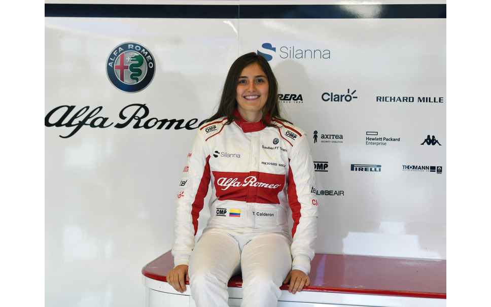 F1 女性選手タチアナ カルデロンが語る栄達の条件 できると信じて努力 アルファロメオのテストドライバー 2枚目の写真 画像 レスポンス Response Jp F1 女性選手タチアナ カルデロンが語る栄達の条件 できると信じて努力 アルファロメオのテストドライバー 2枚目の写真 画像 レスポンス Response Jp