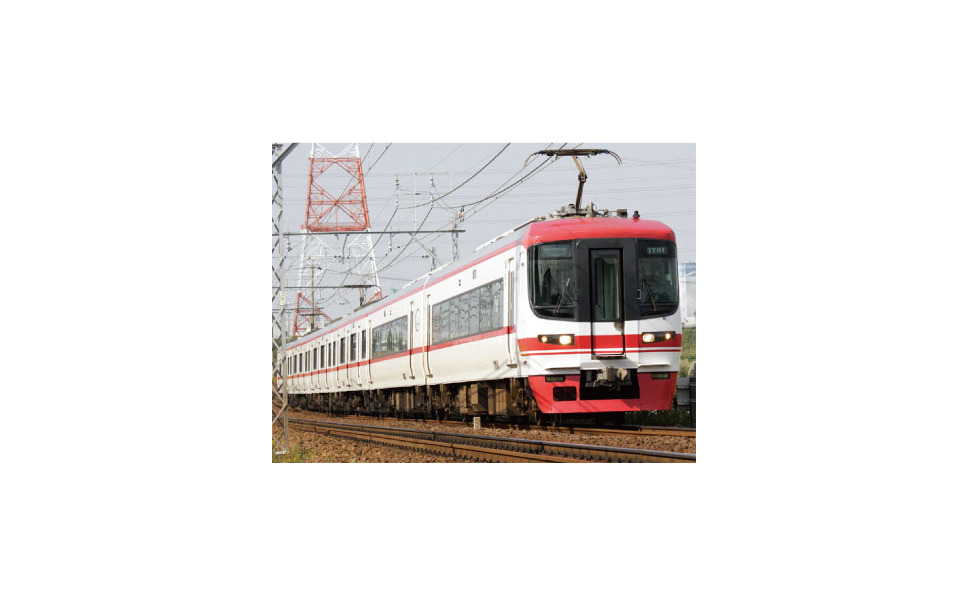 名鉄が1700系特別車引退を記念した撮影会 2300系一般車と併結 21年1月23日 1枚目の写真 画像 レスポンス Response Jp