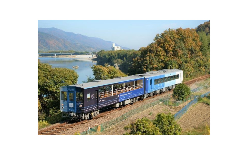 Jr四国のトロッコ列車が京都に 藍よしのがわトロッコ 2月日にお目見え 1枚目の写真 画像 レスポンス Response Jp