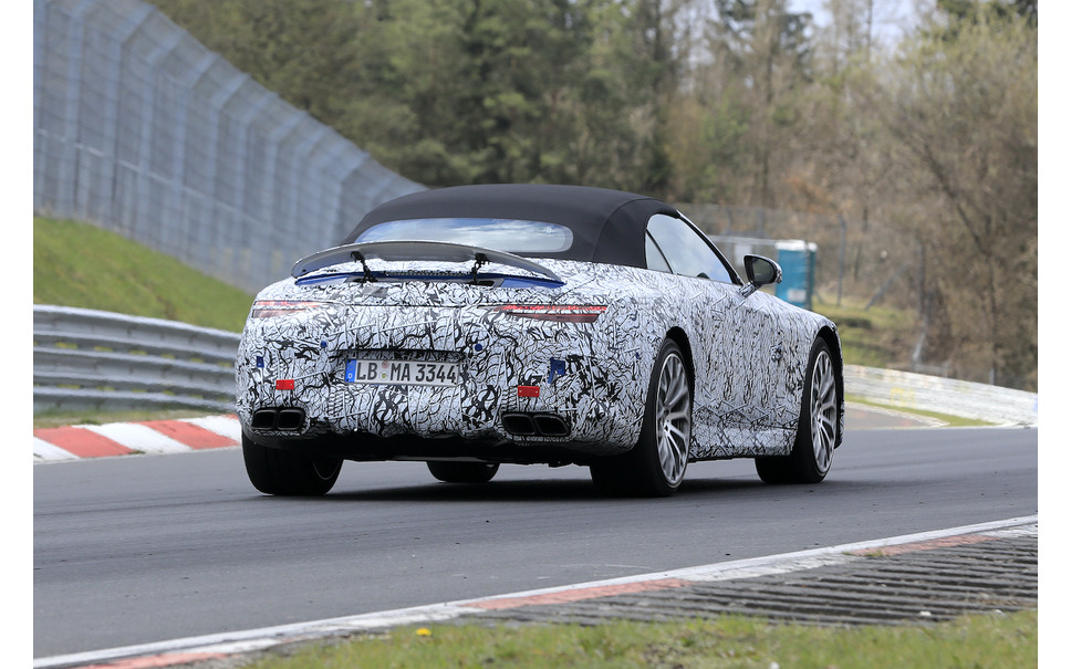 メルセデスamg Sl 次期型 最新プロトタイプがニュルへ ボディカラーも見えた 11枚目の写真 画像 レスポンス Response Jp メルセデスamg Sl 次期型 最新プロトタイプがニュルへ ボディカラーも見えた 11枚目の写真 画像 レスポンス Response Jp