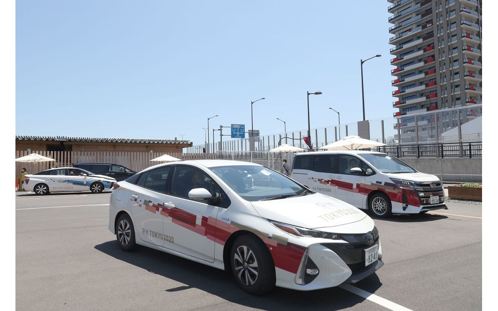 東京大会公式車両のトヨタ車 中古車市場で流通 塗装そのまま 1枚目の写真 画像 レスポンス Response Jp 東京大会公式車両のトヨタ車 中古車市場で流通 塗装そのまま 1枚目の写真 画像 レスポンス Response Jp