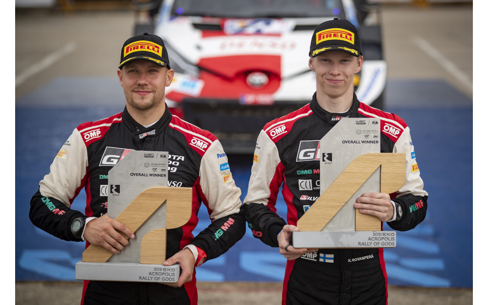 Wrc 第9戦 ロバンペラ歳 2勝目を圧勝で飾る 復活のアクロポリス戦はトヨタの1 3 3枚目の写真 画像 レスポンス Response Jp